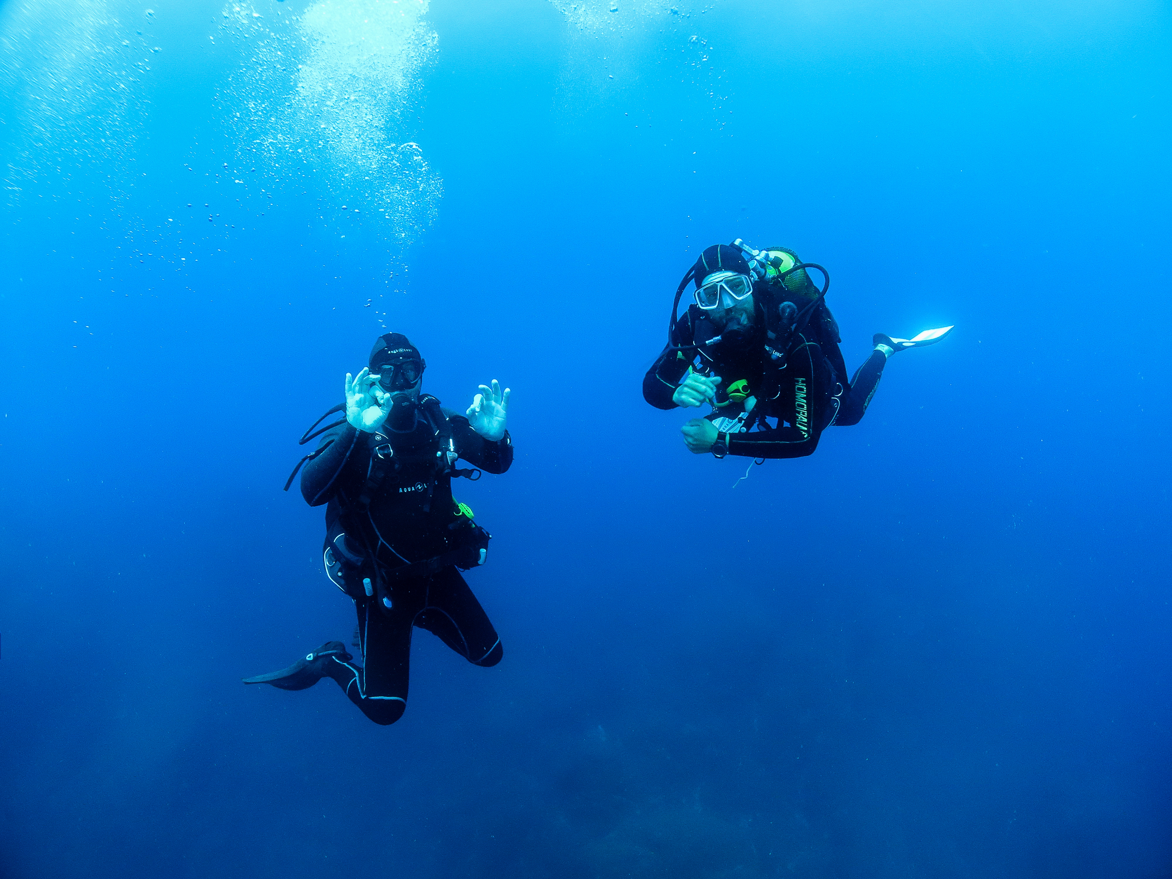 Formation de plongee sous-marine